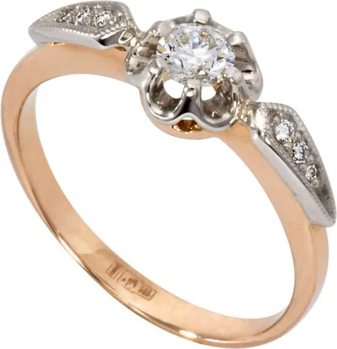 Кольцо Золото 585, 231411ю