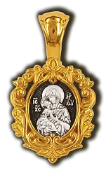 Иконка нательная,  Серебро 925 08528