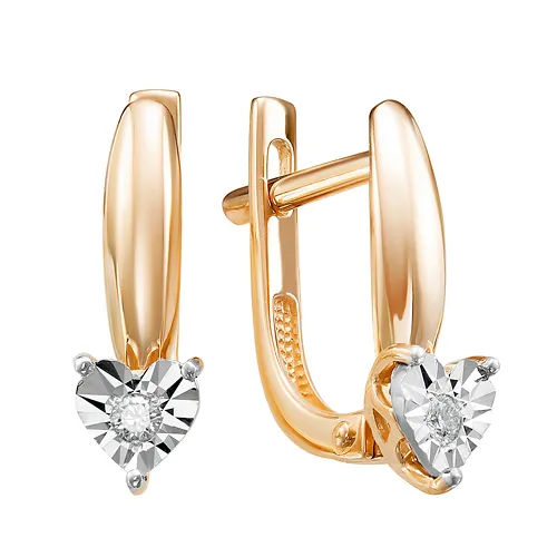 Серьги, Золото 585, С113-5246 Серьги, Золото 585, С113-5246