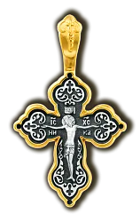 Подвеска крест, Серебро 925 08029