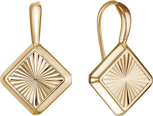 Серьги, Золото 585, Сд3879