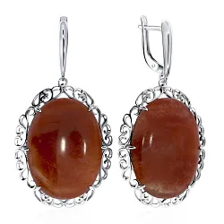 Серьги, Серебро 925, Прочие вставки 2340605143-30 Серьги, Серебро 925, Прочие вставки 2340605143-30