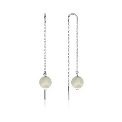 Серьги, Серебро 925, Жемчуг 2340240710-3