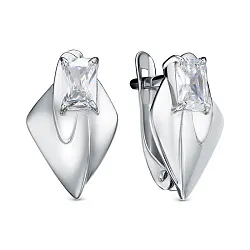 Серьги, Серебро 925, Фианит Z2-11466
