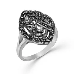 Кольцо Серебро 875, Марказит 656886