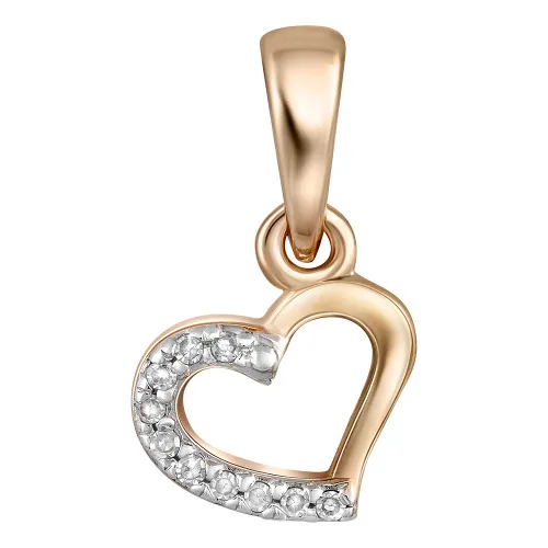 Подвеска фантазийная,  Золото 585, 84-41P00396-S0DD