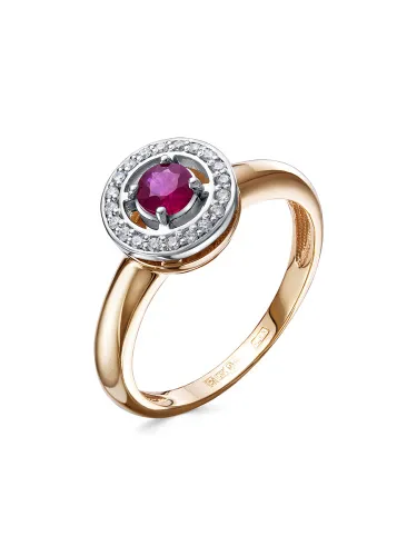 Кольцо Золото 585, 24000608