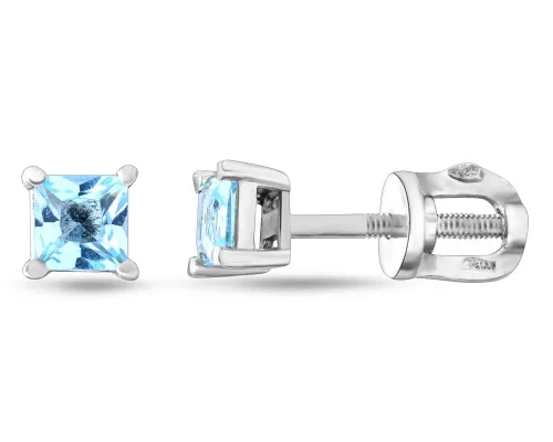 Серьги пусеты-гвоздики, Серебро 925, 635922