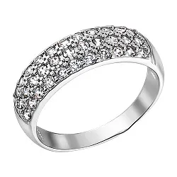 Кольцо Серебро 925, Фианит 94010062 Кольцо Серебро 925, Фианит 94010062