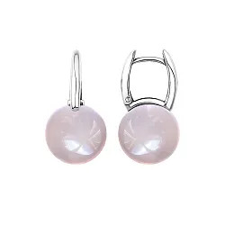 Серьги, Серебро 925, Кварц 2340104318-1-1-30 Серьги, Серебро 925, Кварц 2340104318-1-1-30