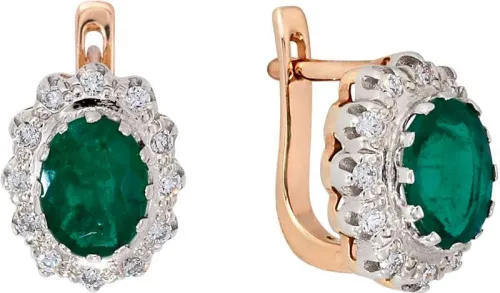 Серьги, Золото 585, 131111ю Серьги, Золото 585, 131111ю