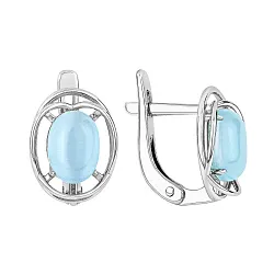 Серьги, Серебро 925, Прочие вставки 2340265149 Серьги, Серебро 925, Прочие вставки 2340265149