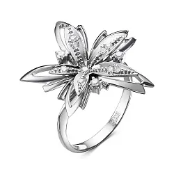 Кольцо Золото 585, Бриллиант 14000060б