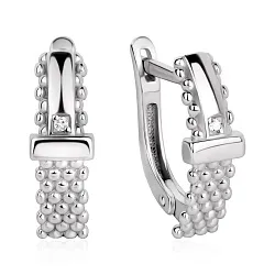 Серьги, Серебро 925, Фианит 2340205394л