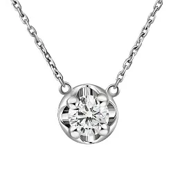 Колье,  Золото 585, Бриллиант 83-42N09610-F6WD