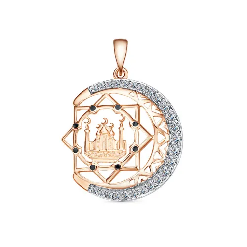 Мусульманская подвеска, Золото 585, 3675607 1 1 13 Мусульманская подвеска, Золото 585, 3675607 1 1 13