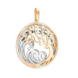 Подвеска фантазийная,  Золото 585 00-63-0188-00