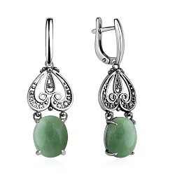 Серьги, Серебро 925, Прочие вставки 2310366370-1