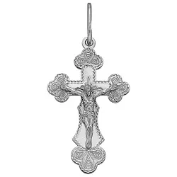 Подвеска крест, Серебро 925 KP 6 Подвеска крест, Серебро 925 KP 6