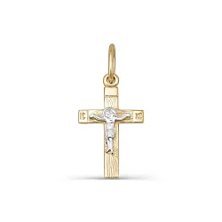 Подвеска крест, Золото 585 080150 Подвеска крест, Золото 585 080150