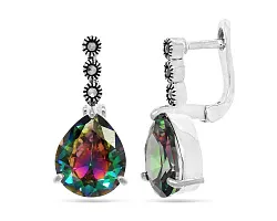 Серьги, Серебро 925, Кварц 649439 Серьги, Серебро 925, Кварц 649439