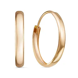 Конго/серьги-кольца,  Золото 585  520105/20