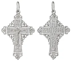 Подвеска крест, Серебро 925, Фианит 3207035032 Подвеска крест, Серебро 925, Фианит 3207035032