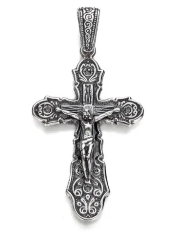Подвеска крест, Серебро 925, 51