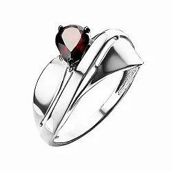 Кольцо Серебро 925, Гранат К625-5773Гр Кольцо Серебро 925, Гранат К625-5773Гр