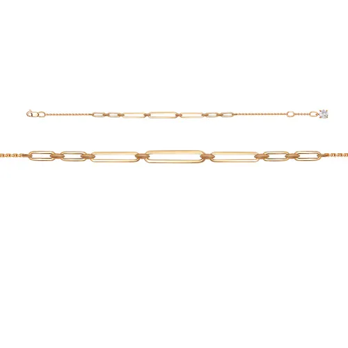 Браслет фантазийный Золото 585 
 7704684