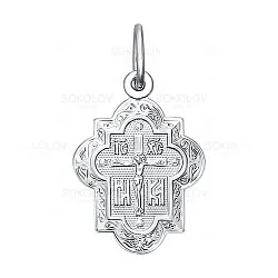 Подвеска крест, Серебро 925 94120122