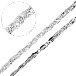 Браслет цепочный Серебро 925   Ср 35/ Браслет цепочный Серебро 925   Ср 35/