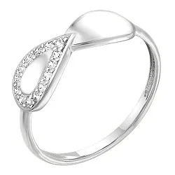 Кольцо Серебро 925, Фианит 90-01-6766-00