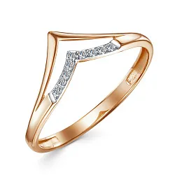 Кольцо Золото 585, Фианит 1716407 1 1 1
