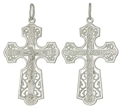 Подвеска крест, Серебро 925 3400035192 Подвеска крест, Серебро 925 3400035192