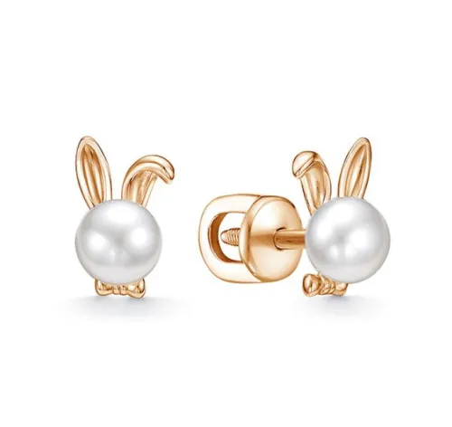 Серьги пусеты-гвоздики, Серебро 925, Z2-10801-1з