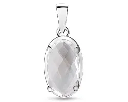 Подвеска фантазийная,  Серебро 925, Хрусталь горный 656660