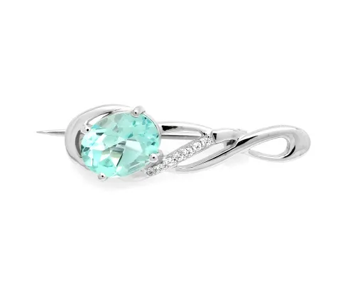 644859 Брошь Серебро 925, 644859