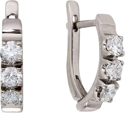 Серьги, Золото 585, 107721ю