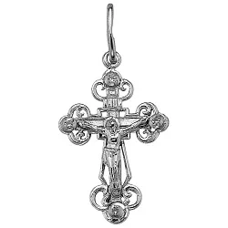 Подвеска крест, Серебро 925, Фианит KP 48 Подвеска крест, Серебро 925, Фианит KP 48
