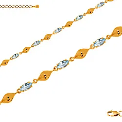 Браслет фантазийный Серебро 925 
 , Топаз 4320882505-17-70 Браслет фантазийный Серебро 925 
 , Топаз 4320882505-17-70