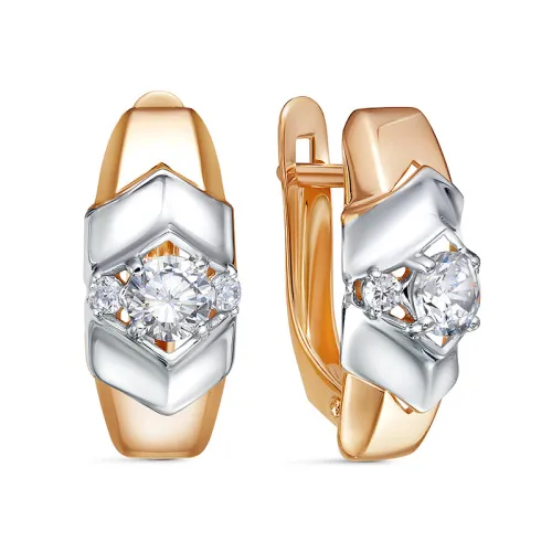 Серьги, Золото 585, 1200570 Серьги, Золото 585, 1200570