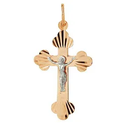 Подвеска крест, Золото 585 318210 1 1 Подвеска крест, Золото 585 318210 1 1