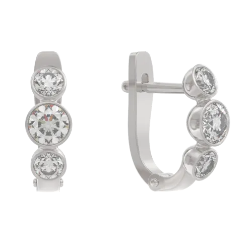 Серьги, Серебро 925, 1033382-01210