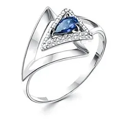 Кольцо Серебро 925, Фианит 90-01-7334-06 Кольцо Серебро 925, Фианит 90-01-7334-06