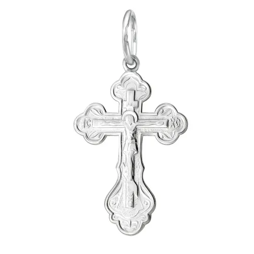 Подвеска крест, Серебро 925, 90-21-0077