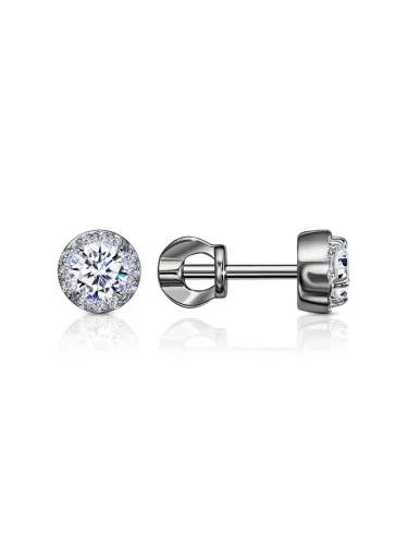 Серьги пусеты-гвоздики, Золото 585, С230-3612