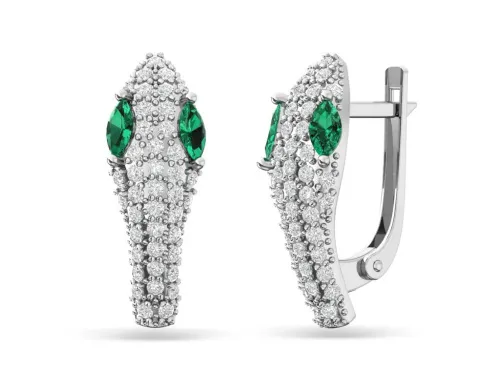 Серьги, Серебро 925, 659360