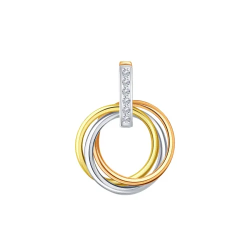 Подвеска фантазийная,  Золото 585, Т132035975