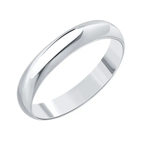 Обручальное кольцо,  Серебро 925,  К-5-4ср